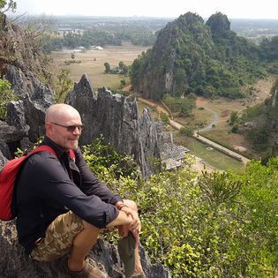 Damon McDonald in Cambodia